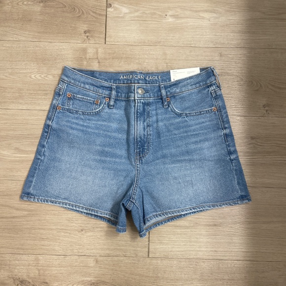 AE Strigid High-Rise Denim Shorts - Picture 4 of 6